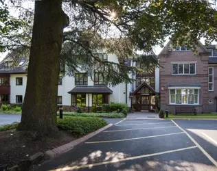 Maple Dene - outside view of care home